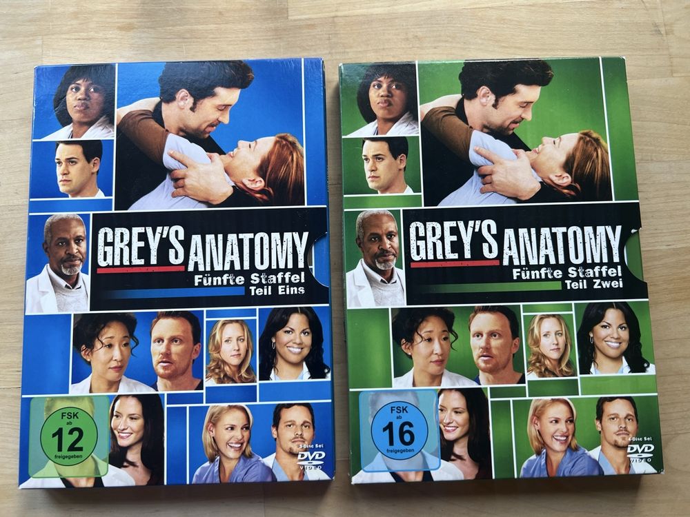 DVD - TV-Serie - Grey’s Anatomy - Staffel 5-7 1