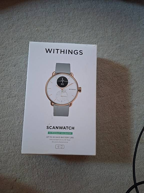 Smartwatch: Withings Scanwatch – Gebraucht aus Balgach von pas_62wb