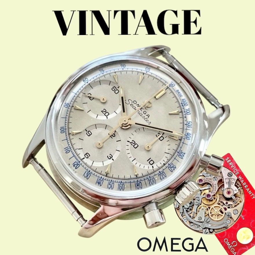 Omega Uhren: Omega Swiss Vintage Chronograph – Gebraucht aus lyss von Uhrenparadies