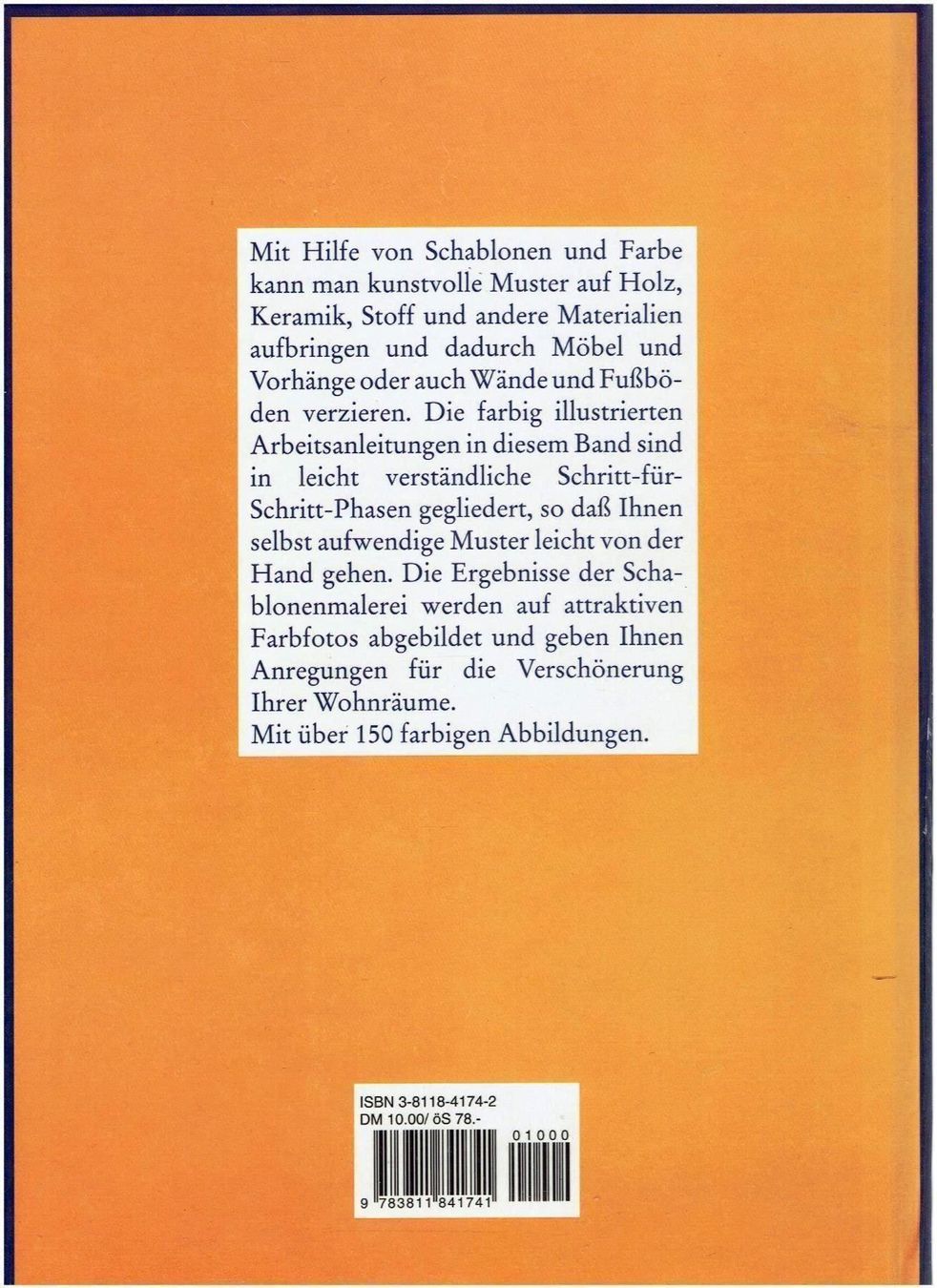 Libri: Schablonen - Malerei – Nuovo (secondo la descrizione) da Flims - Dorf venduto da Stagediver 1