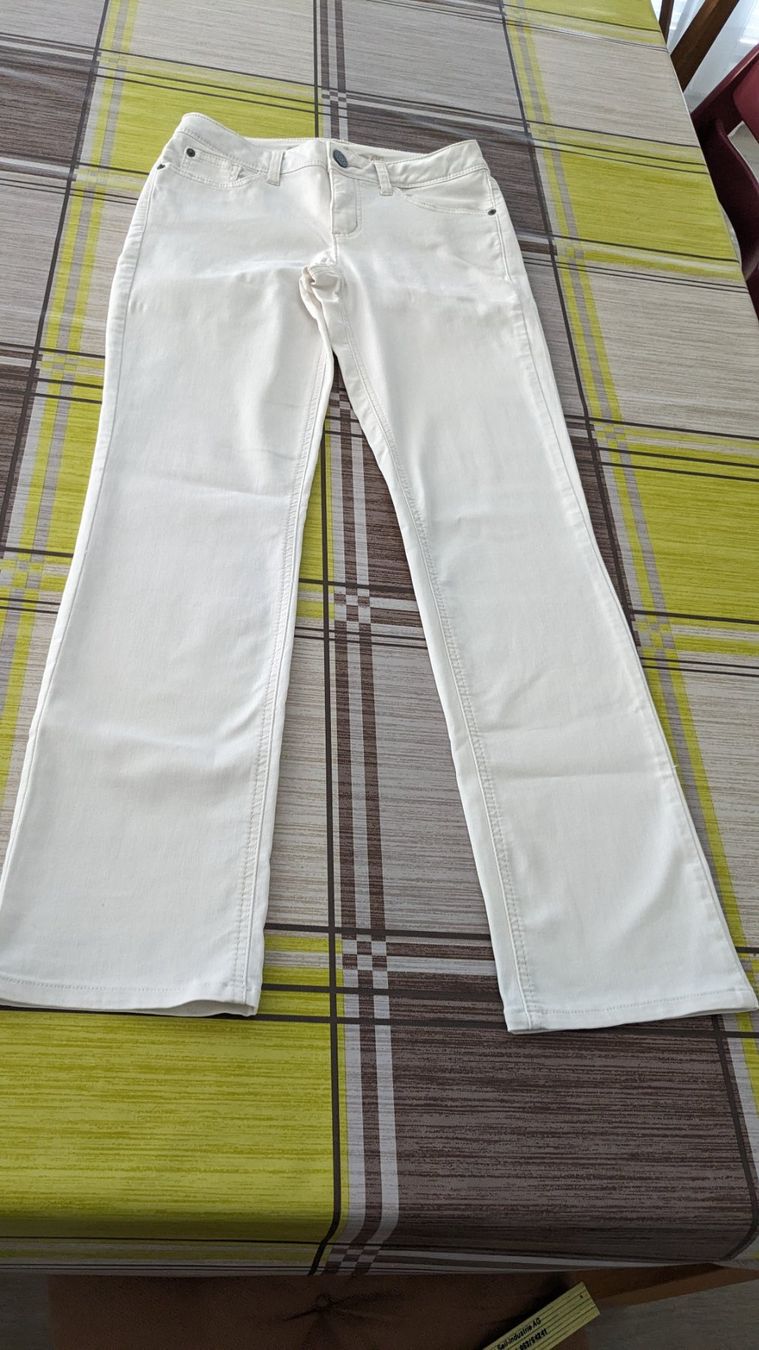 Pantaloni: Weisse StreetOne Hose - Gr. 27 – Usato da Staufen venduto da Fleby84