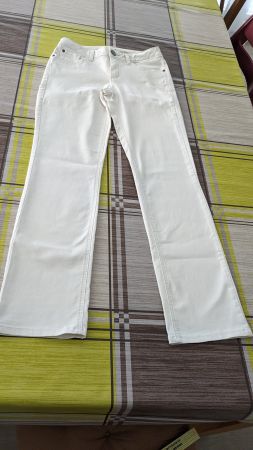 Weisse StreetOne Hose - Gr. 27