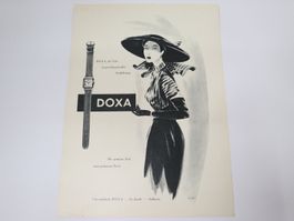 Orig. Werbung Doxa Uhren, Banago