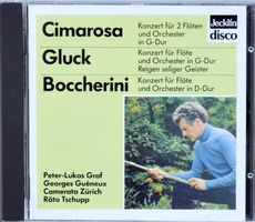 Cimarso Gluck Boccherini Konzert für Flöte - CD