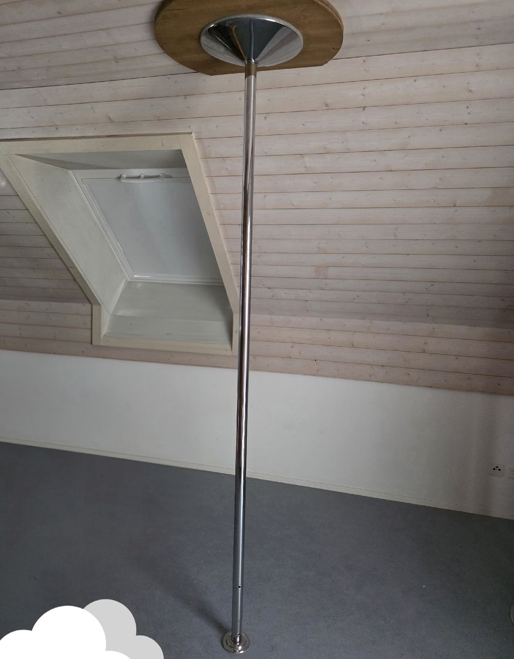 Hometrainer: Polestange PoleXpert 45mm Chrom – Usato da Winterthur venduto da NicInWinterthur