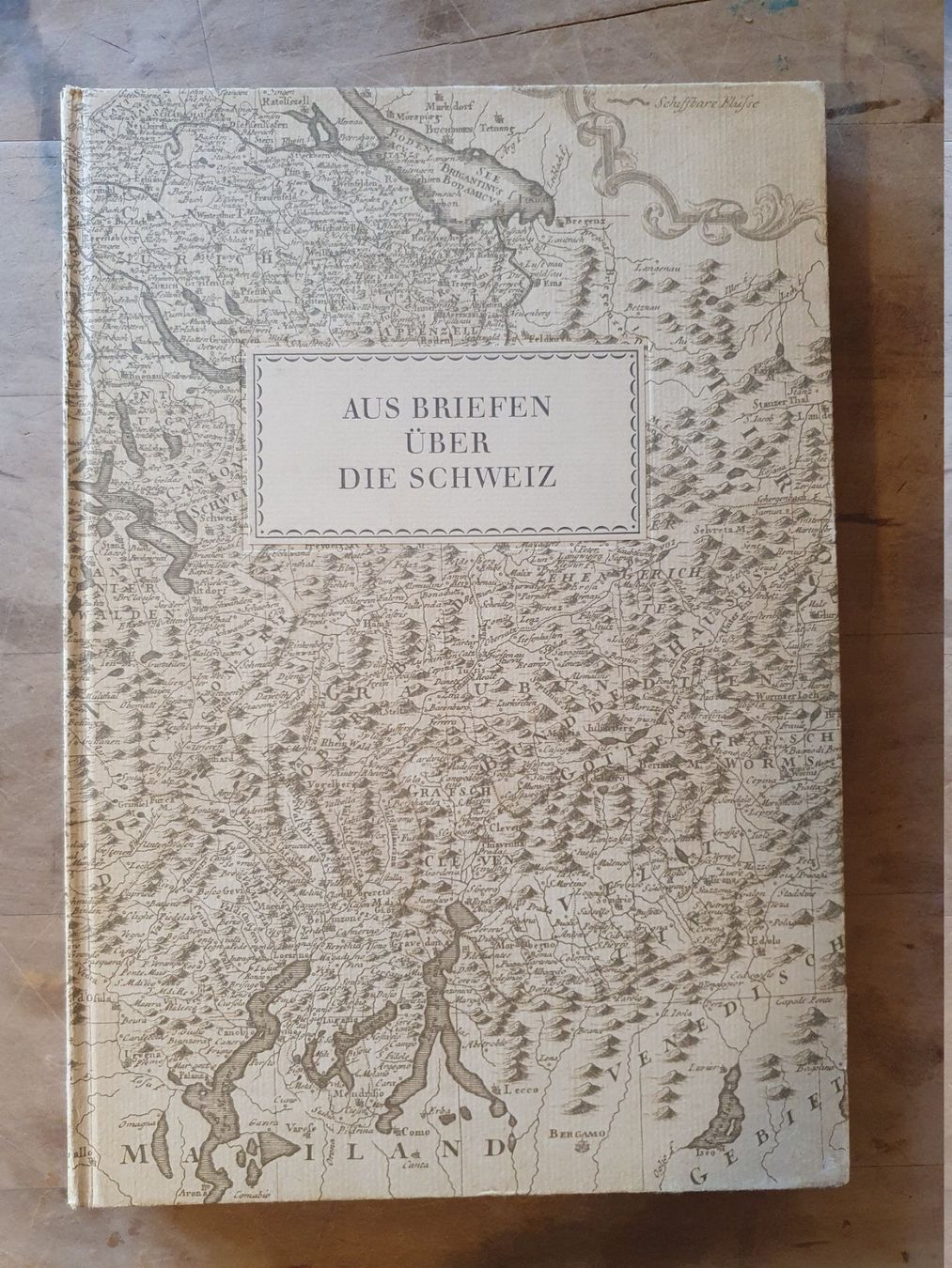 Libri: Aus Briefen über die Schweiz C. Meiners – Usato da Zürich venduto da loosebone