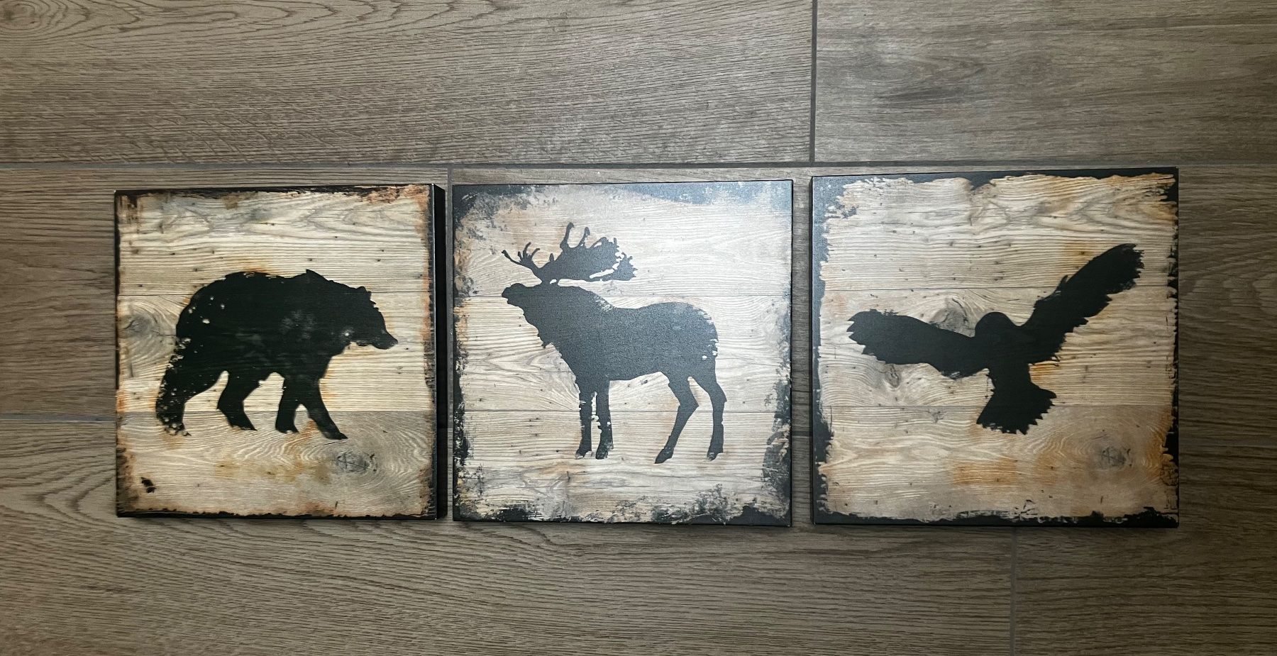 Foto & Immagini: Tierbild dreiteilig – Usato da Jona venduto da m.brun