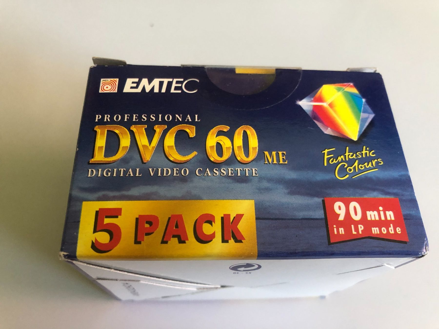 Musicassette: EMTEC DVC 60 ME neu und originalverpackt – Nuovo e nell'imballaggio originale da Zürich venduto da Tivoli2 1