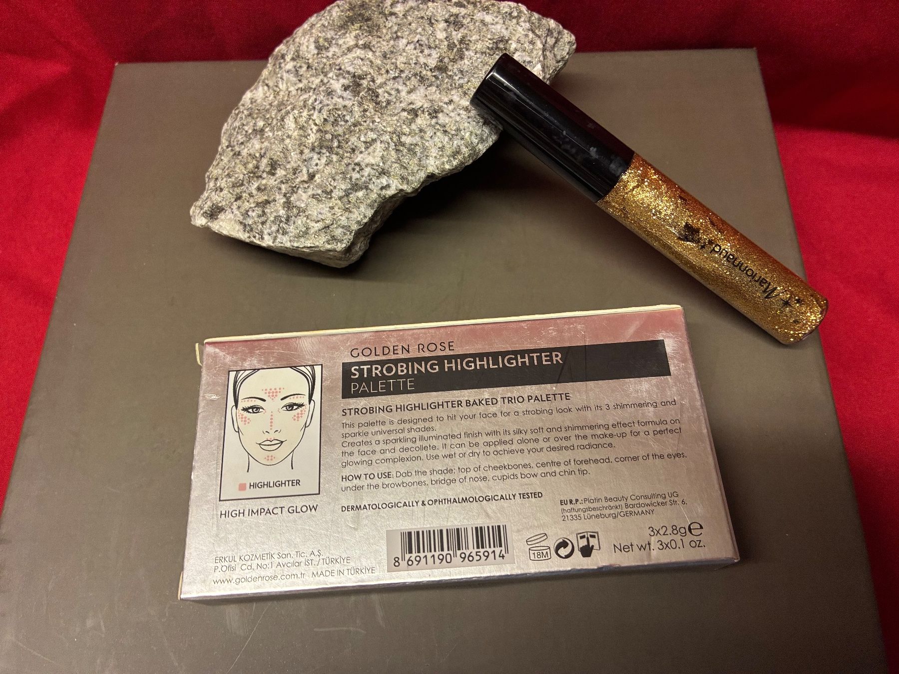 Make-up: Strobing Highlighter Golden Rose &  Glitzermascara - neu! – Nuovo e nell'imballaggio originale da Niederglatt ZH venduto da karinso 2