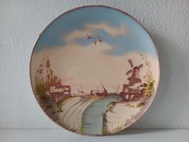 SARREGUEMINES Ancienne assiette murale (1875-1900)