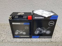 Motorradbatterie YB14L-A2, neu, in OVP, auch SA / SO!