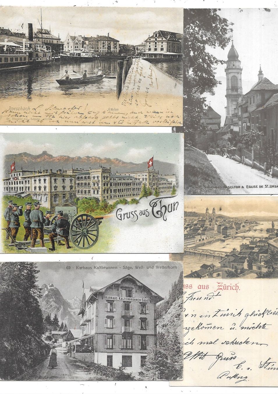 Cartoline postali: 1300 Stk kleinformatige Ansichtskarten 1900-1960 (ca.7.5 kg) – Usato da Schocherswil venduto da prinzipal60 4