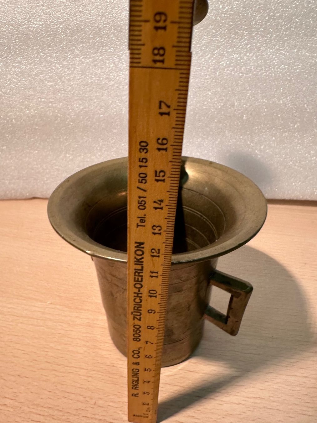 Altro per cucinare: Mortier antique avec pilon – Usato da Lausanne venduto da artnouveau04 3