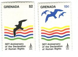 Briefmarken "Menschenrechte". Grenada
