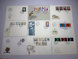 9 Stück Ersttagsbrief (55)