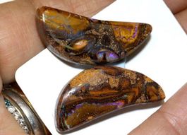 Australische Boulder Opale Paar 48.65Cts