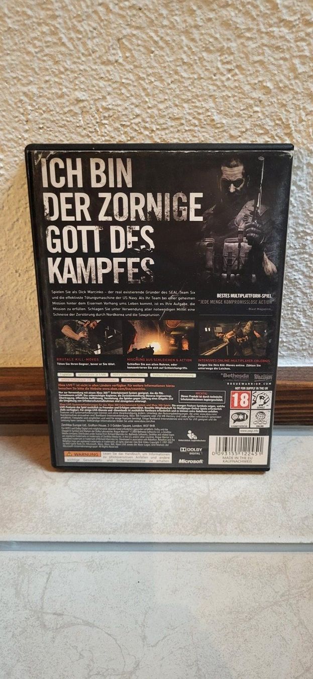 Microsoft Giochi: Xbox 360 Spiel - Rogue Warrior – Usato da Münsingen venduto da Heroism2010 1