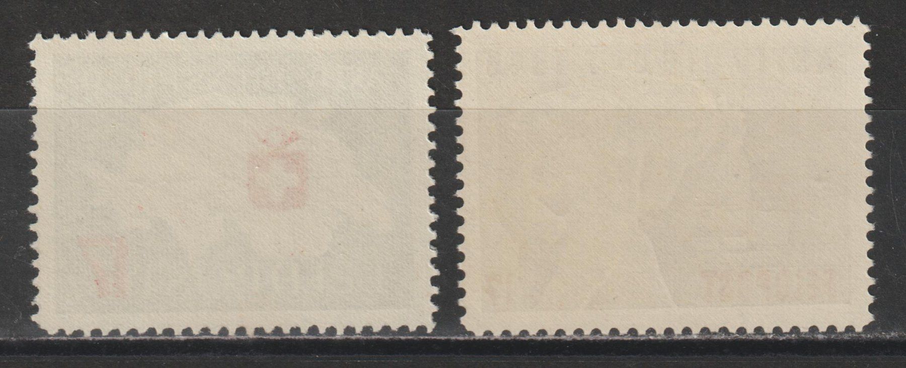 Tutti i francobolli: Feldpost Nr. 9/1 + 10/1 ** – Usato da Siebnen venduto da Fstaehli 1