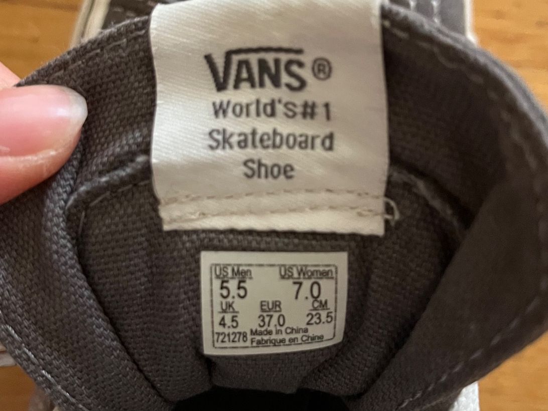 Vans Scarpe da uomo: Vans Schuhe, Gr. 37, Grau, High Top – Usato da Wollerau venduto da sab_6j7r 3