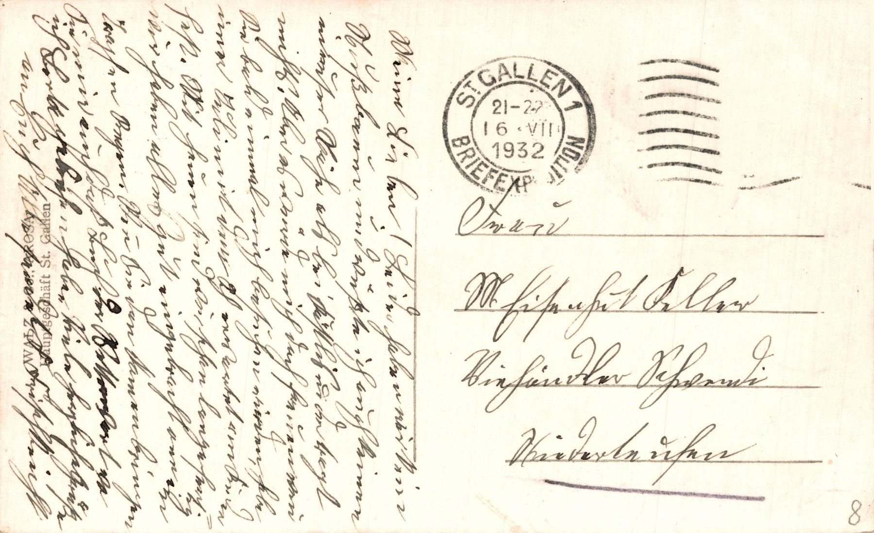 Cartoline postali: Umzug eines Handharmonika-Orchesters (Wil oder St. Gallen) – Usato da Bronschhofen venduto da Astore 1