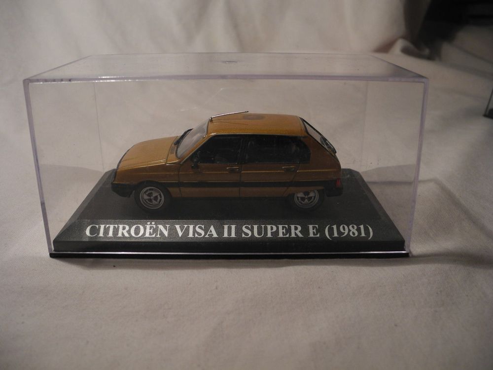 Modèle Réduit CITROËN VISA II SUPER E 1981 - Échelle 1:43, Marque Altaya - Neuf En Boîte