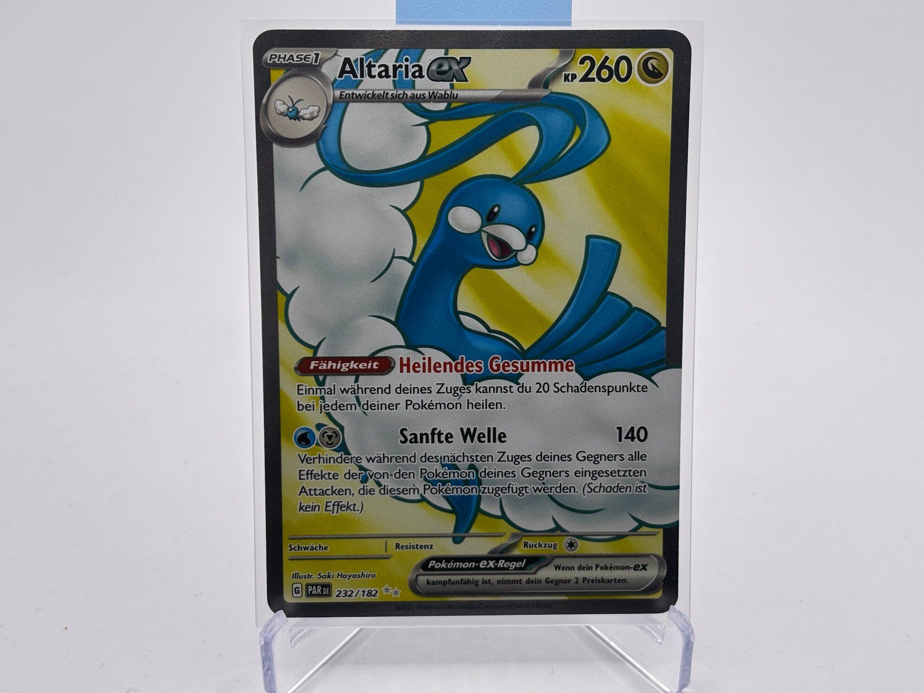 Pokémon Carte collezionabili: Paradoxrift - Altaria ex  (PAR 232) - DE – Nuovo (secondo la descrizione) da Allschwil venduto da Bullach