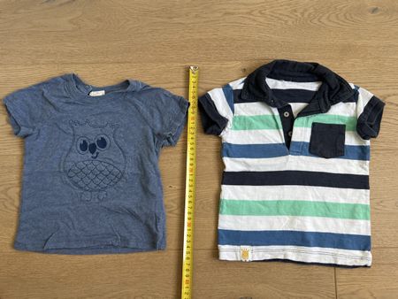 2 T-Shirts Gr. 74/86 top Zustand