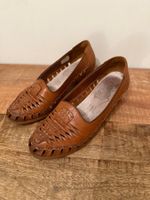 Rieker Damen Lederschuhe, braun, Gr. 5,5 (38) Top bequem!