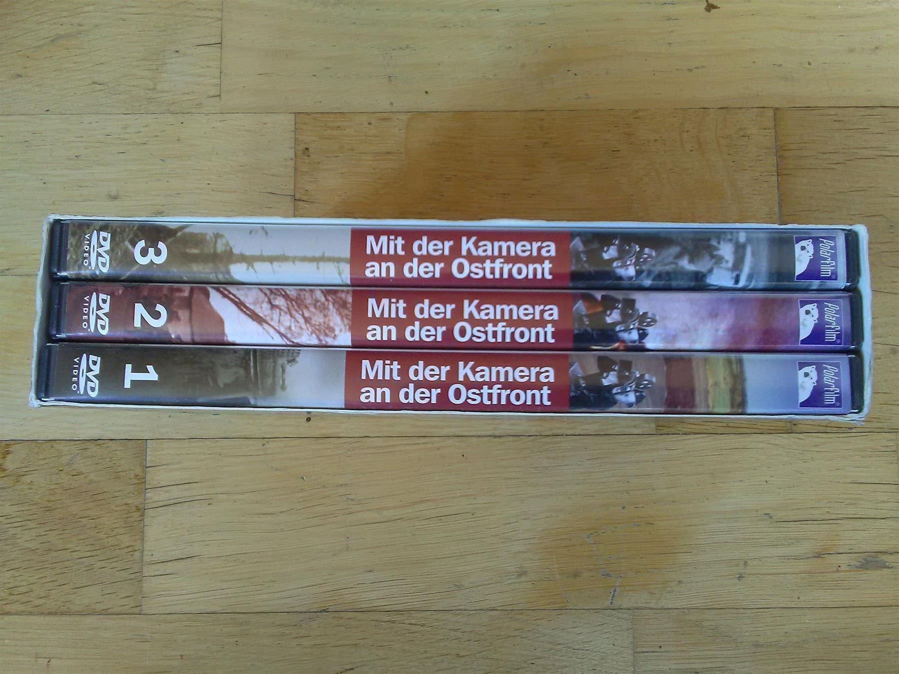 Tutti i DVDs: Mit der Kamera an der Ostfront                  (3'DVD's) – Usato da St. Gallen venduto da elk2021 1