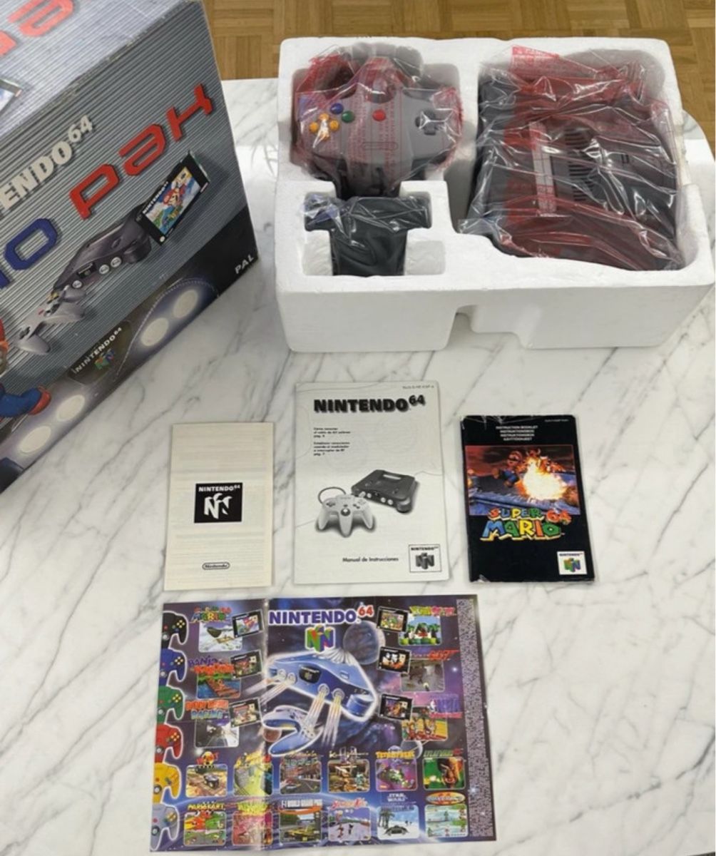 Nintendo Console: Nintendo 64 mario PAK ovp – Usato da Taverne venduto da Niko-Bellic 1