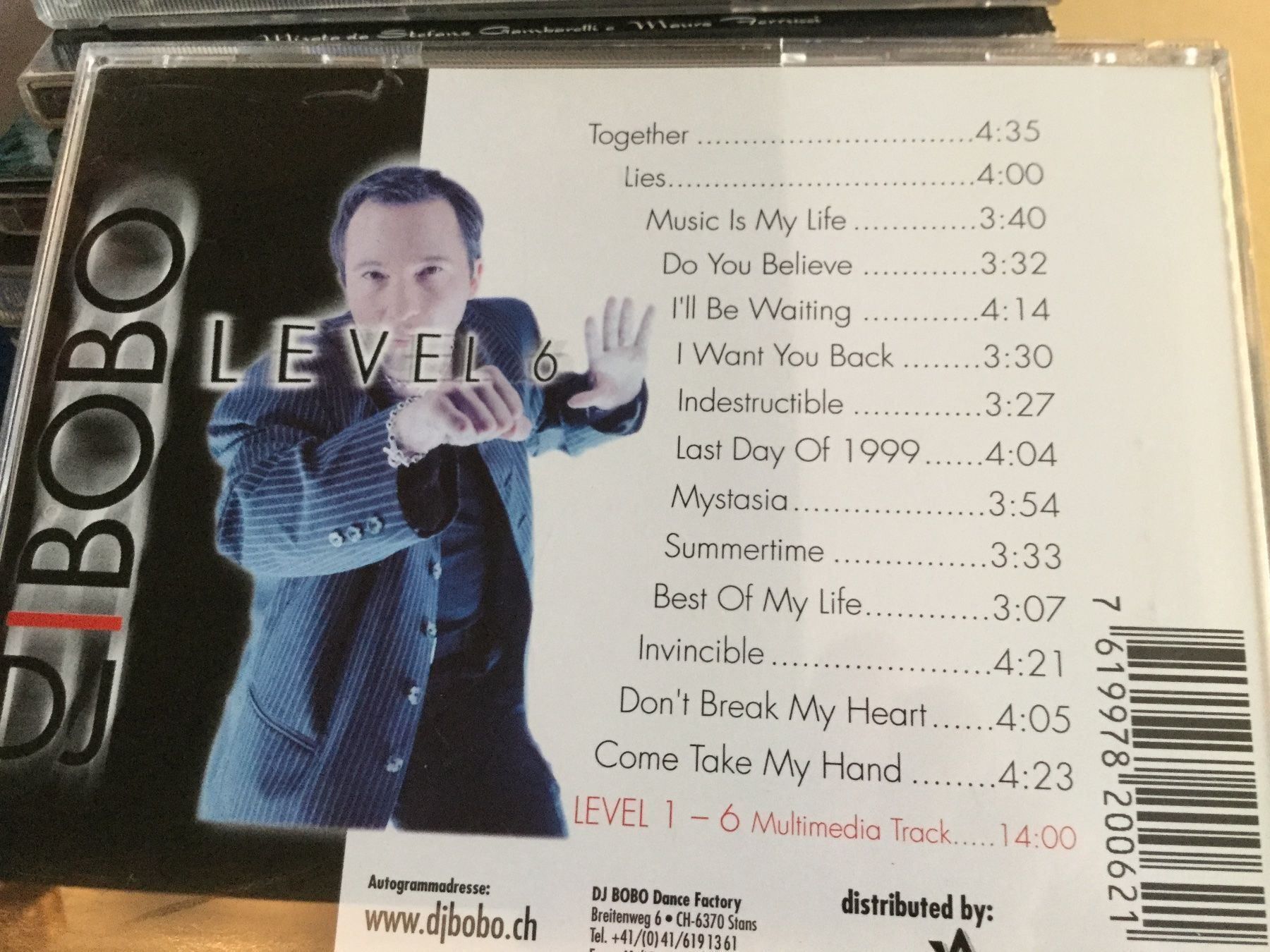 CD: DJ BOBO – Usato da Thierachern venduto da sweden08 1