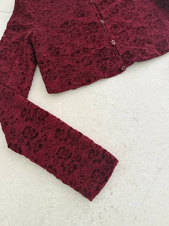 Giacche: Bordeaux Cardigan NEU Gr. XS – Usato da Merlischachen venduto da GlamGarb 2