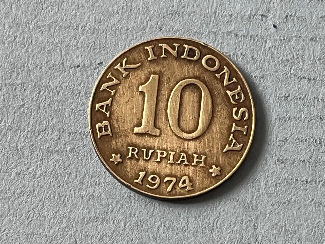 Tutti le monete: 10 Rupiah Münze 1974 – Usato da Neuenhof venduto da Shadow- 1