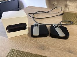 2× Apple TV 3. Generation (A1469) – geprüft – 2 Fernbed.