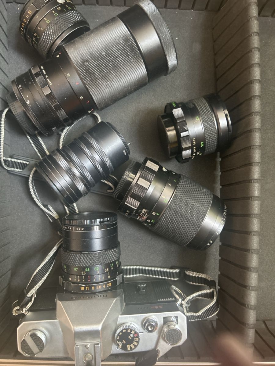 Mamiya Kamera: Mamiya 1000 DTL mit Objektiven, Vintage! – Gebraucht aus Turbenthal von BrockenhausTurbi 1