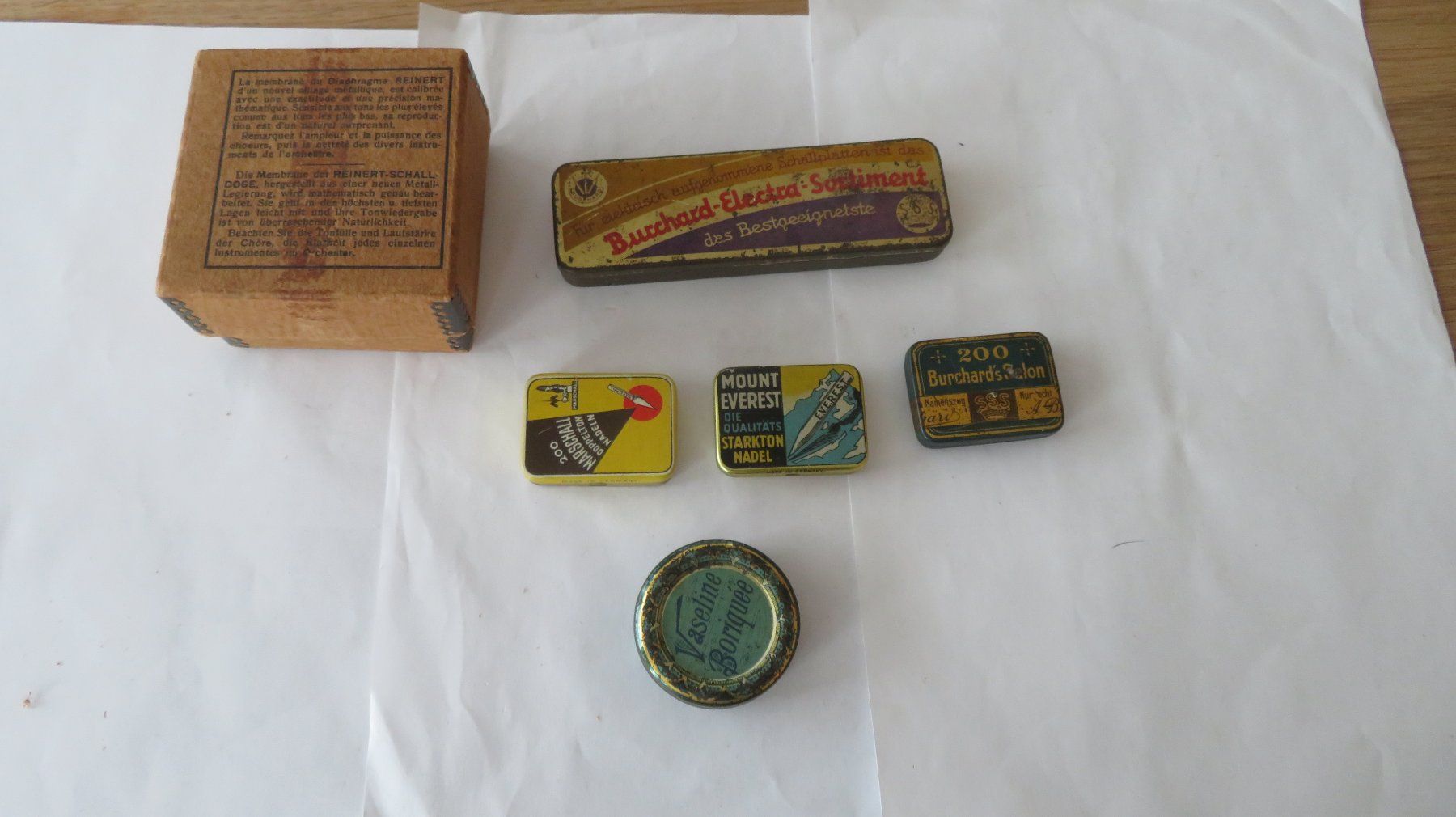 Altri accessori: Grammophonnadeln Konvolut 5 Sorten – Usato da Wetzikon ZH venduto da morda1954