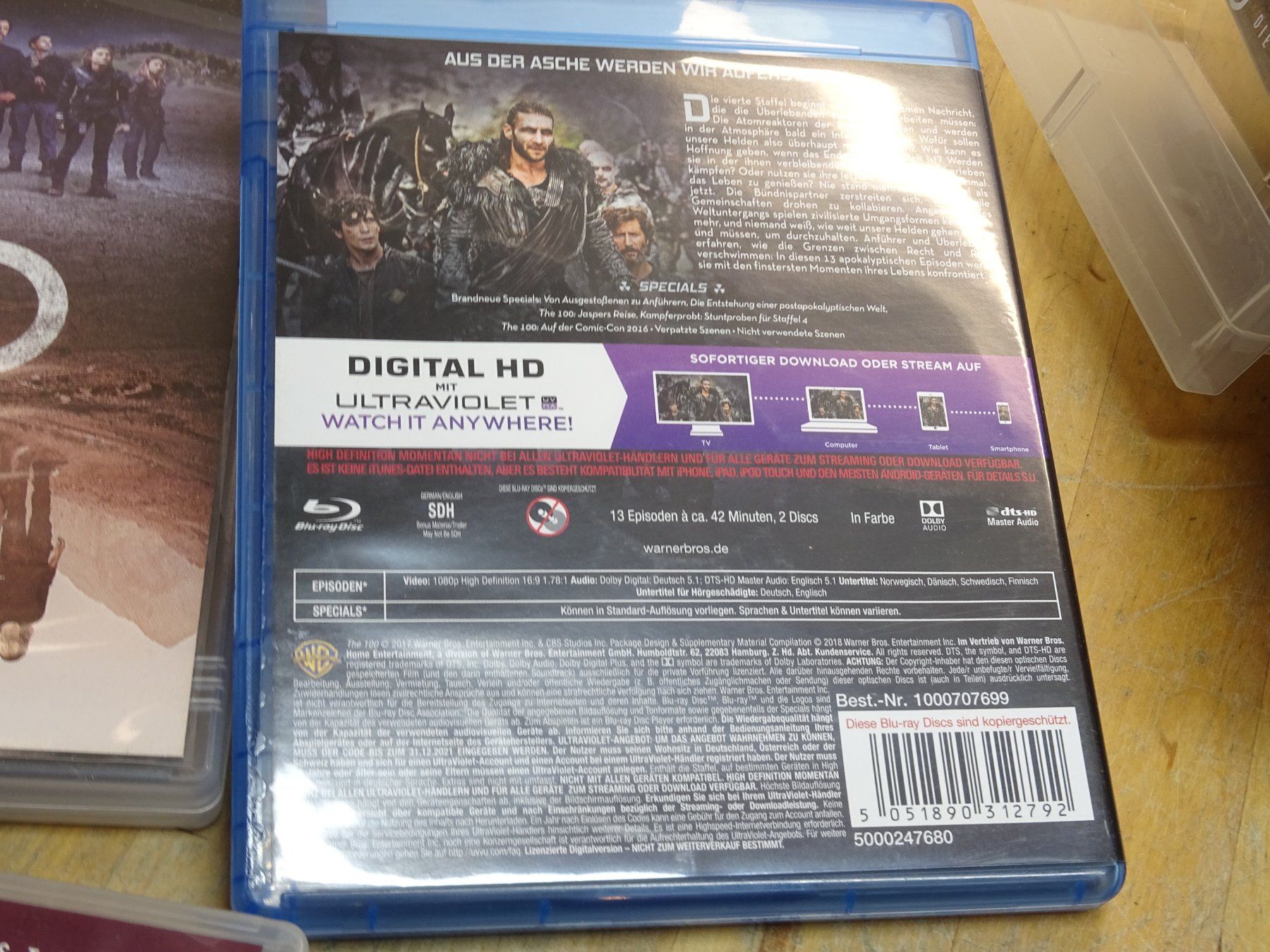 Tutti i DVDs: The 100 Komplette Staffel 1-7 – Usato da Wohlen AG venduto da Bricktoys 1