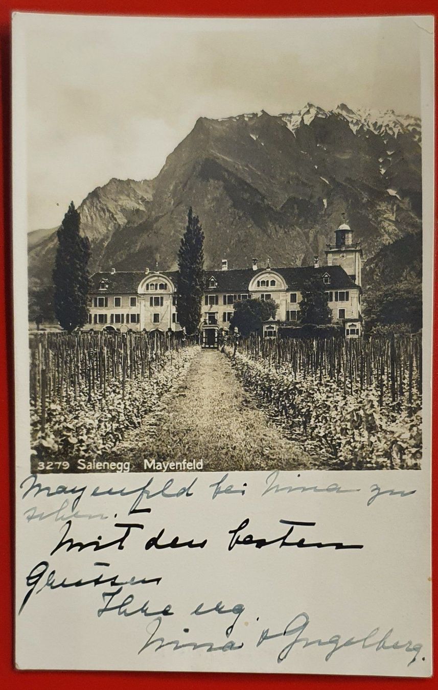 Cartoline postali: Maienfeld 1925 – Usato da Kreuzlingen venduto da Rschweiz1