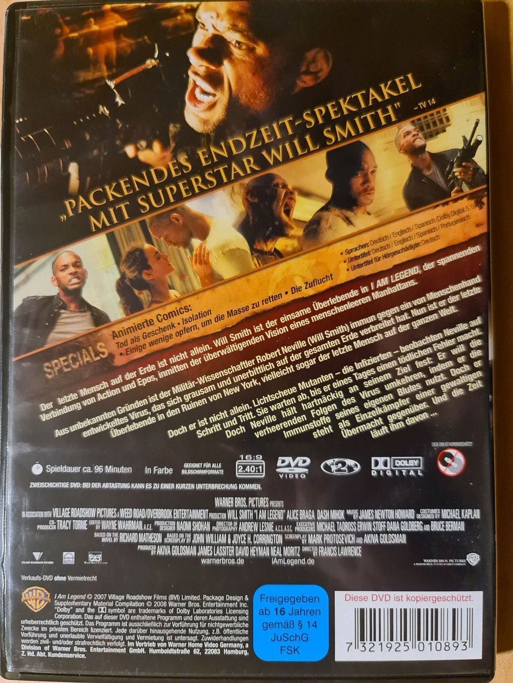 Alle DVDs: i am legend – Gebraucht aus Dintikon von Vexi 1
