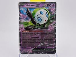 Schwarze Blitze - Meloetta ex  (BLK 44) - DE