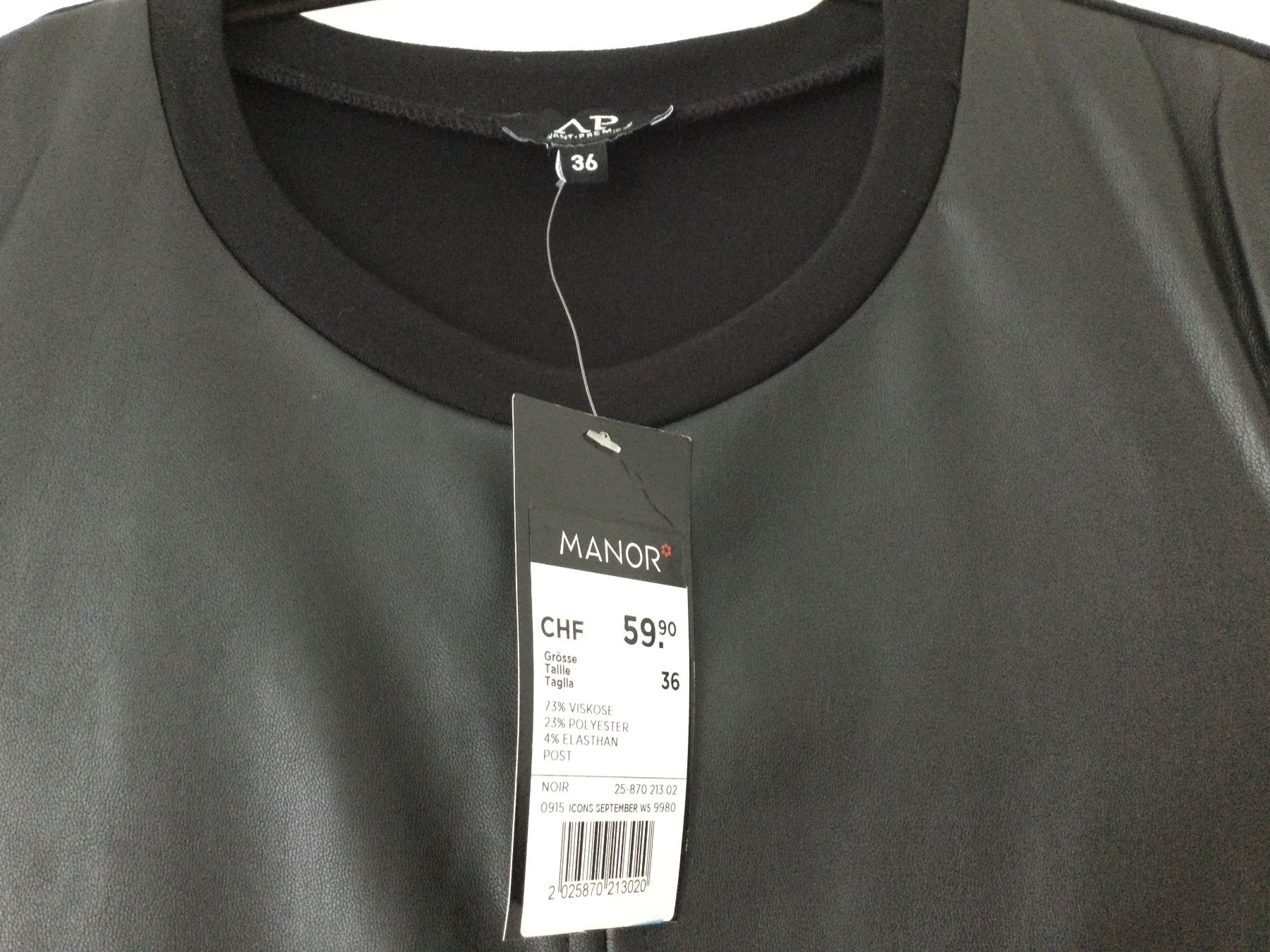 Yes Or No Gonne: Schwarzer Minirock  Lederoptik plus Kleid, yes or no – Difettoso da Baar venduto da negombo 6
