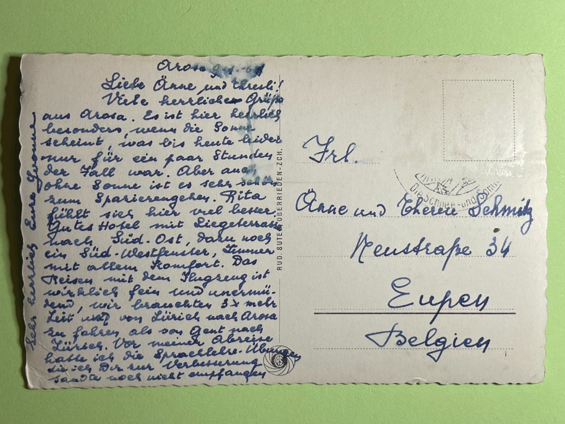 Cartoline postali: Inner-Arosa – Usato da Steg VS venduto da _vinci_ 1