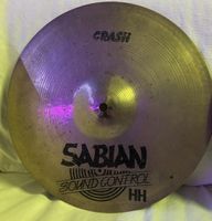 13“Sabian Sound Control Crash Becken