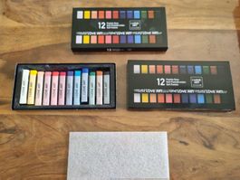 Malen  Basteln Zeichnen12 Pastelkreiden NEU