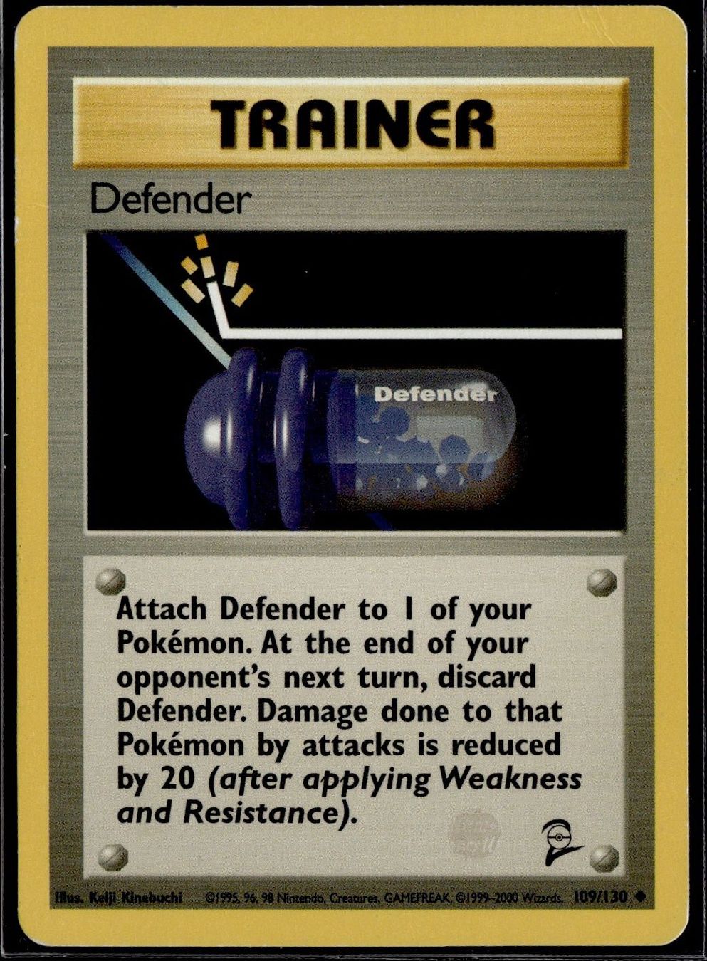 Pokémon Sammelbilder & Trading cards: Defender 109/130 Base Set II – Gebraucht aus Zürich von pokemon_cards