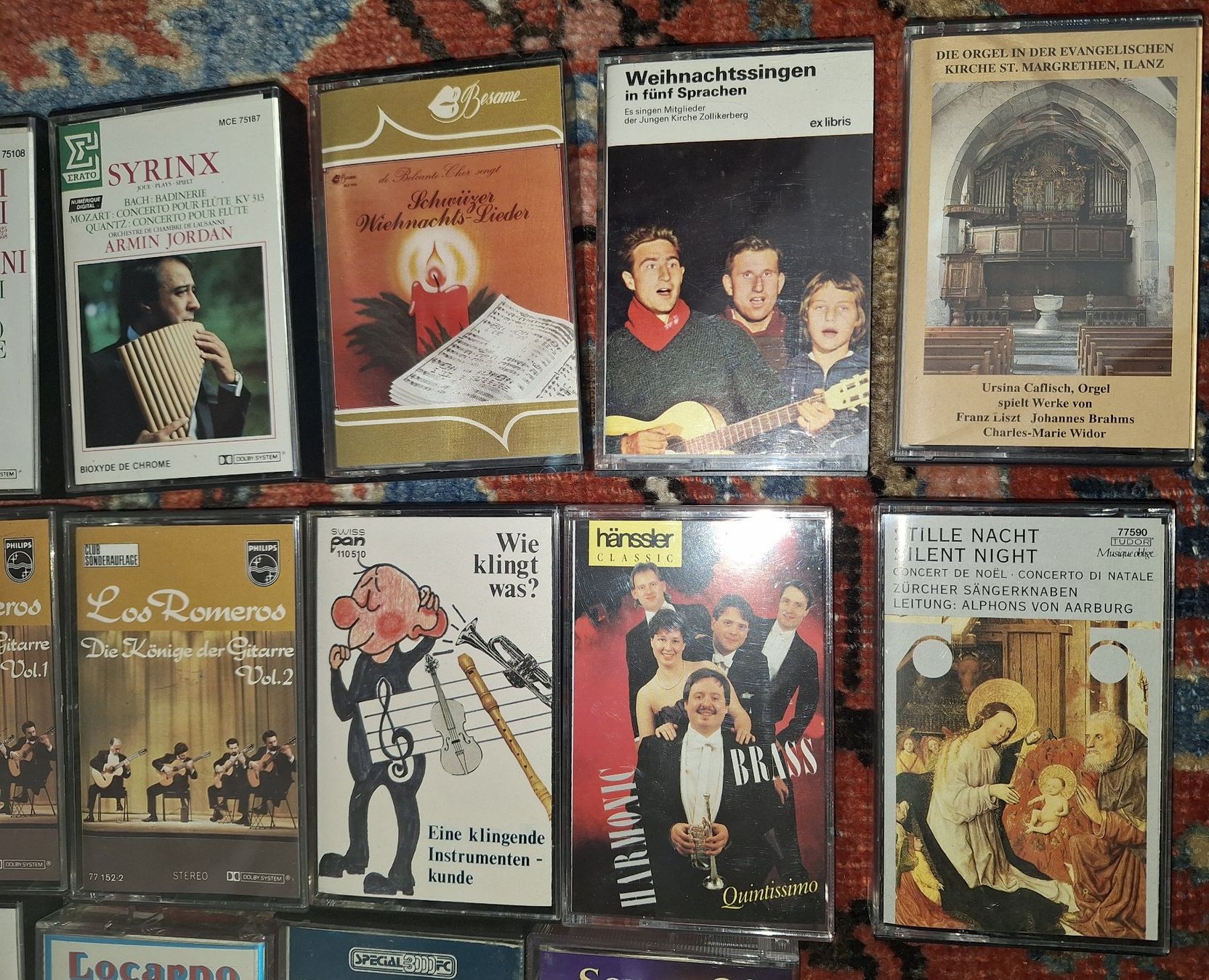Kompaktkassetten: Versand möglich! Div.Kassetten, Klassik, Lieder, div. Länder – Gebraucht aus Winterthur von Goldpipau 2