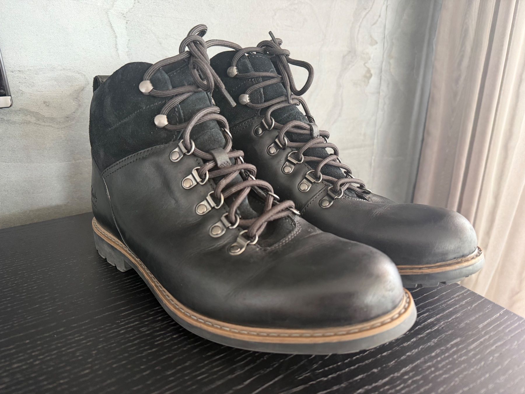 Clarks Chaussures hommes: Winterschuhe Herren Leder schwarz – D'occasion à Meggen par ns6045 2