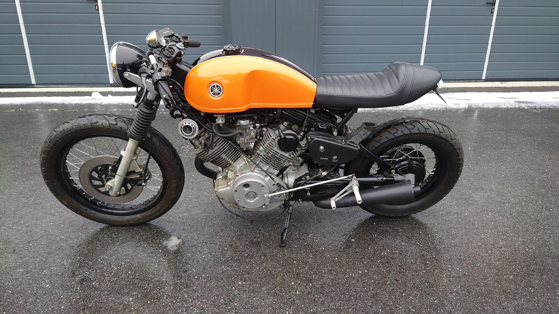 Yamaha Strasse: Yamaha Virago XV750 café racer – Gebraucht aus Martigny von cre_zm9r 2