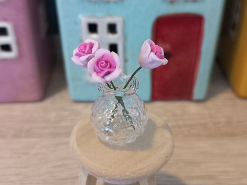 Mytinyworld Puppenhaus-Tapete Mit Gelben Rosen – 5 Blätter, 304 X 438 Mm, 1:12 Maßstab