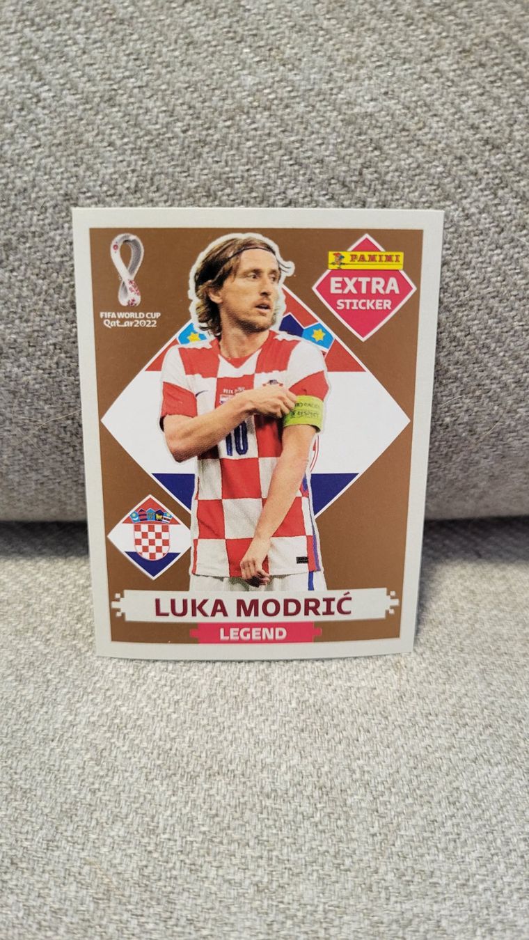 Panini Carte collezionabili: Panini WM Qatar 2022 Luka Modric Extra Sticker – Usato da Luzern venduto da SCK1120